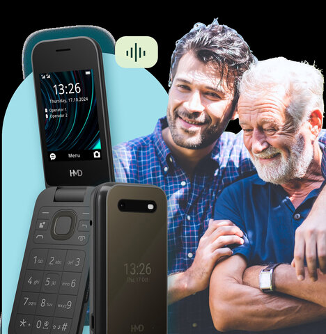 AI-Companion Flip Phones