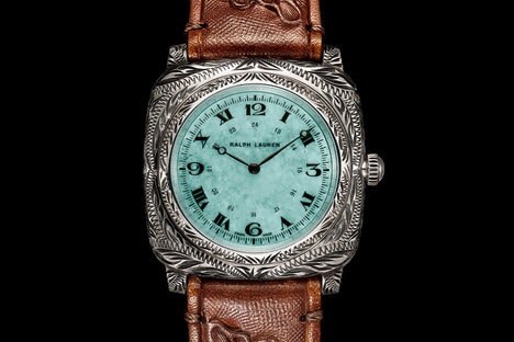 Turquoise-Dial Silver Watches