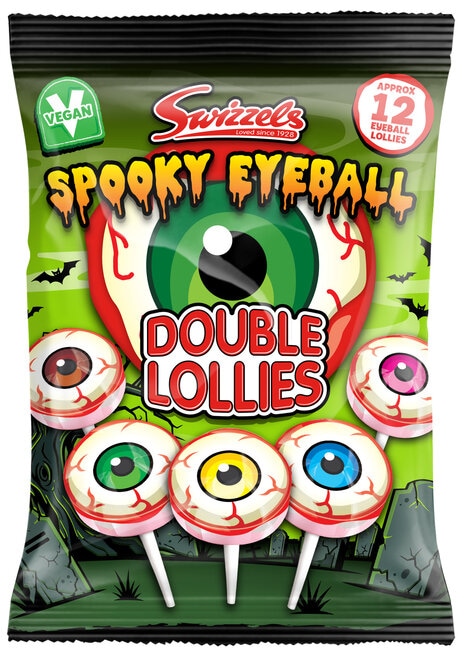 Spooky Eyeball-Like Lollipops