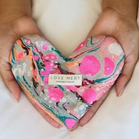 Hand-Marbled Wellness Pillows Image 2