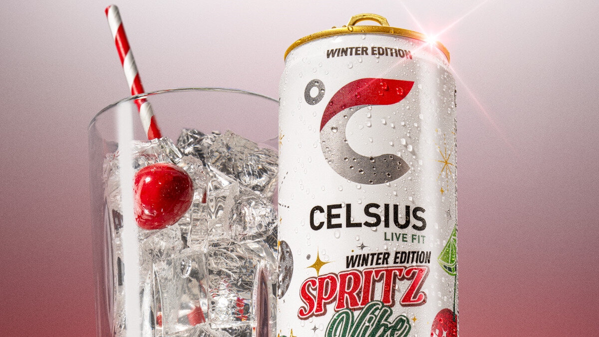 Celsius launches Winter‑Edition Shirley Temple energy drink