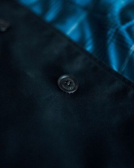 Technical Cotton Balmacaan Coats