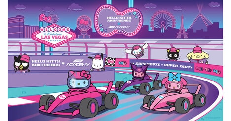 Character-Themed Racing Fan Zones