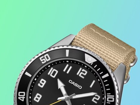Fabric-Strap Dive Watches