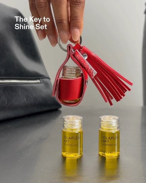 keychain-Attached Hair Oils