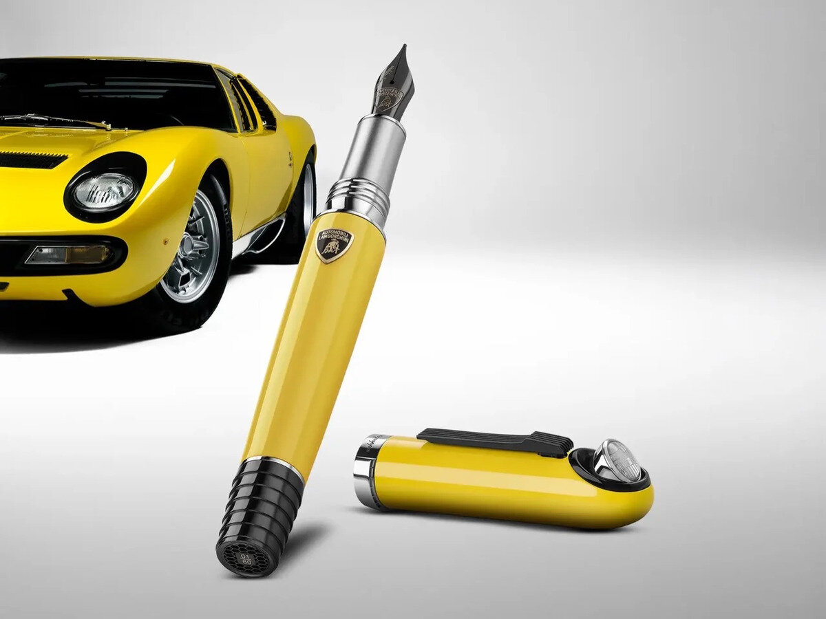 Pop-Up Headlight Pens: Montegrappa Puts a Miura Headlight on a ...