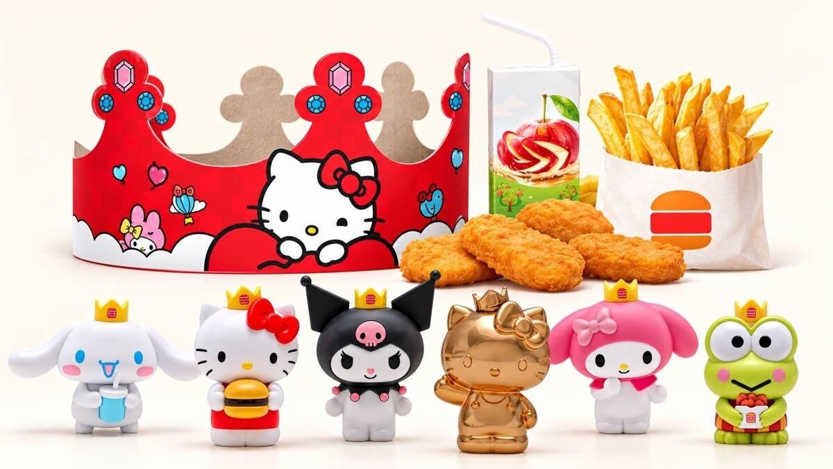 Mystery Box Kids' Meals: Burger King Introduces Hello Kitty Blind Box ...
