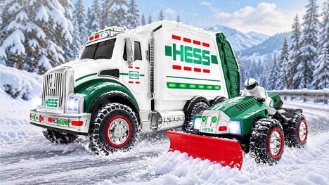 Holiday Toy Truck Sets