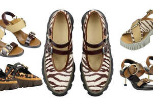 Chic Animal Print Footwear Article Thubnail
