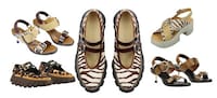 Chic Animal Print Footwear