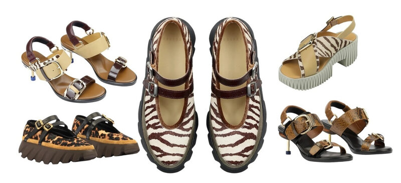 Chic Animal Print Footwear Article Thubnail