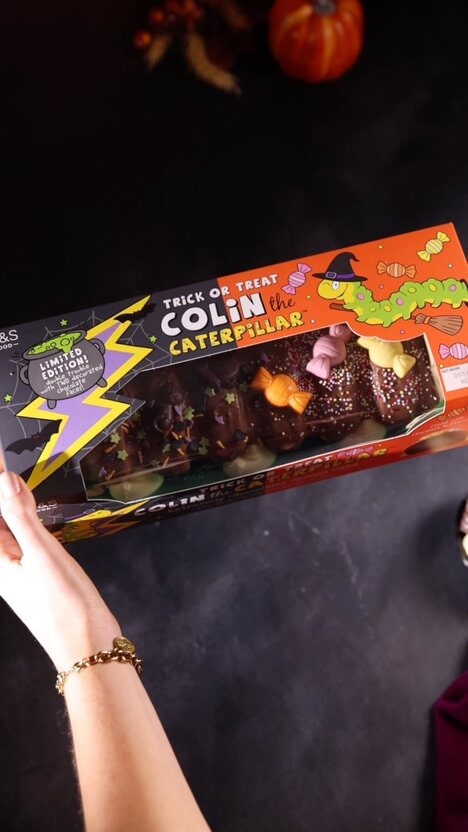 Witch Caterpillar Cakes