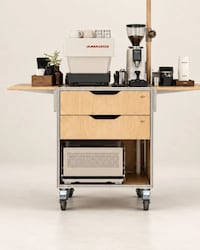 Mobile Coffee Station Carts Image 2