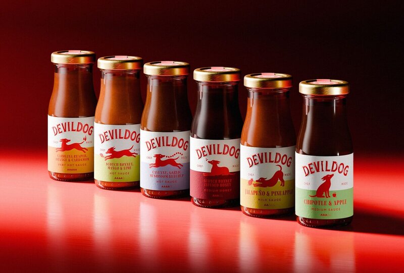 Mascot-Led Hot Sauce Identities