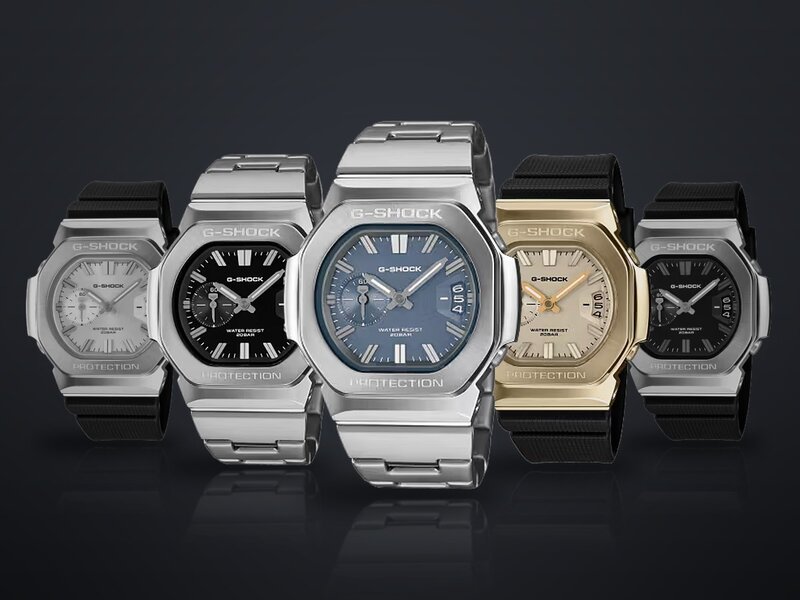 Impact-Absorbing Analog Watches