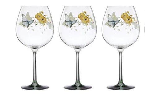 Botanical Wine Glasses