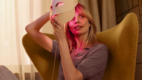 Customizable LED Skincare Masks