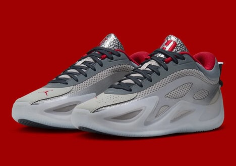Elephant-Print Basketball Sneakers