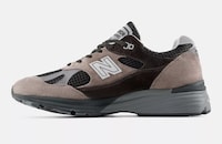 Taupe Panel Sneakers Image 4