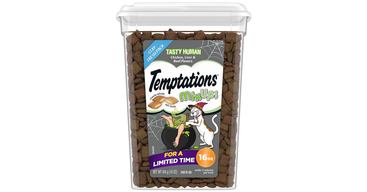 Halloween-Themed Cat Treats: TEMPTATIONS Brings Back Two Spooky ...