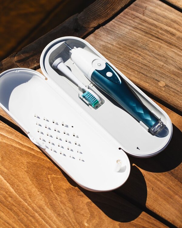 Portable UV-C Toothbrush Sanitizers