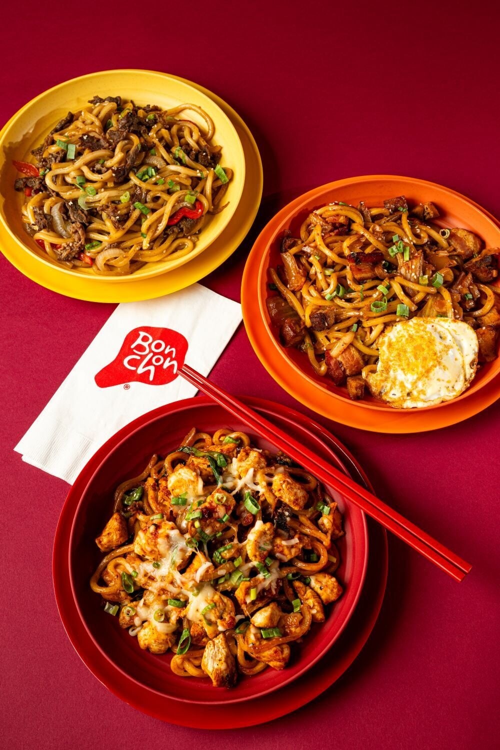 Buldak-Inspired Udon Noodles: Bonchon Debuts Spicy Chicken Udon with ...
