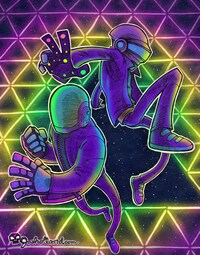 Rainbow Hipster Dream Paintings Image 4