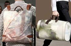 Paint-Splattered Backpacks