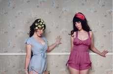 50s Housewife Rompers