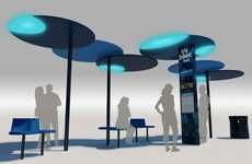 Revamped City Bus Stops