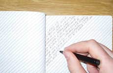 Slant-Ruled Notebooks