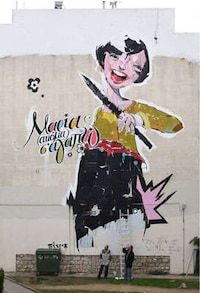 Cartoon Wall Installations Image 2