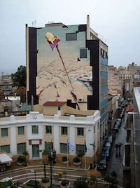 Cartoon Wall Installations Image 4