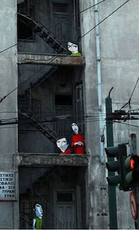 Cartoon Wall Installations Image 6