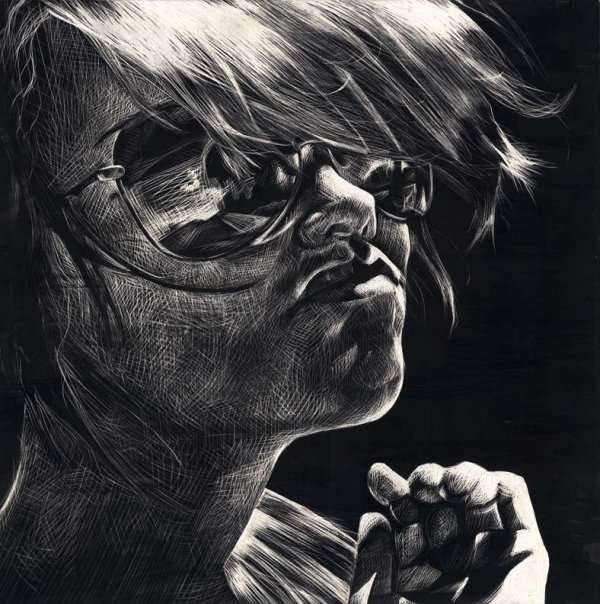 Hipster Sketch Art