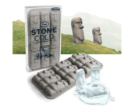 Fossil-iced Ice Tray