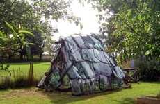 Reused Windshield Greenhouses