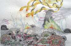 Earthquake Aid Paintings