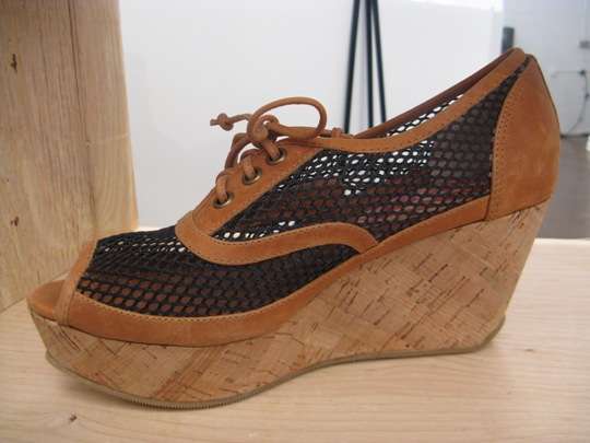 Holey Wedge Booties