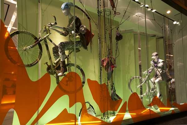 Extreme Sport Fashion Displays