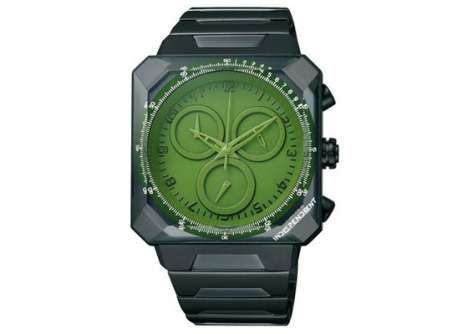 Green-Eyed Timepieces