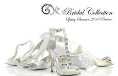 Strappy Bridal Shoes