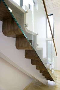 Bent Wood Stairs Image 3