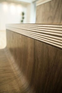 Bent Wood Stairs Image 4