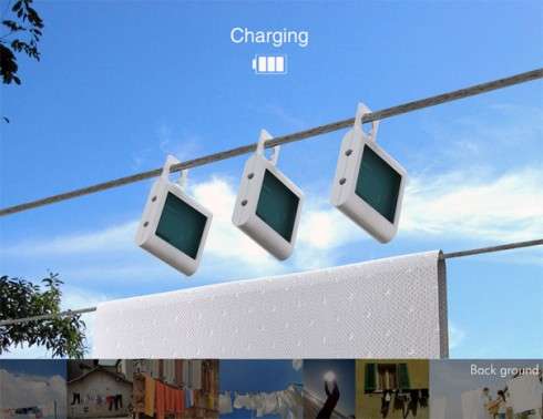 Hanging Solar Chargers