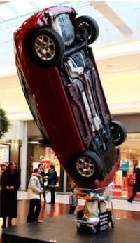Cars in Shopping Carts Image 4