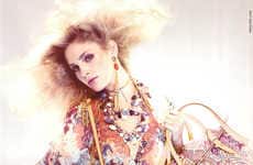 Prismatic Paisley Print Ads