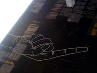 Taped Street Art Image 5