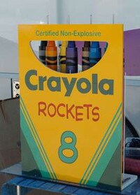 Giant Crayon Rockets Image 5