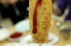 Rice-Battered Wieners